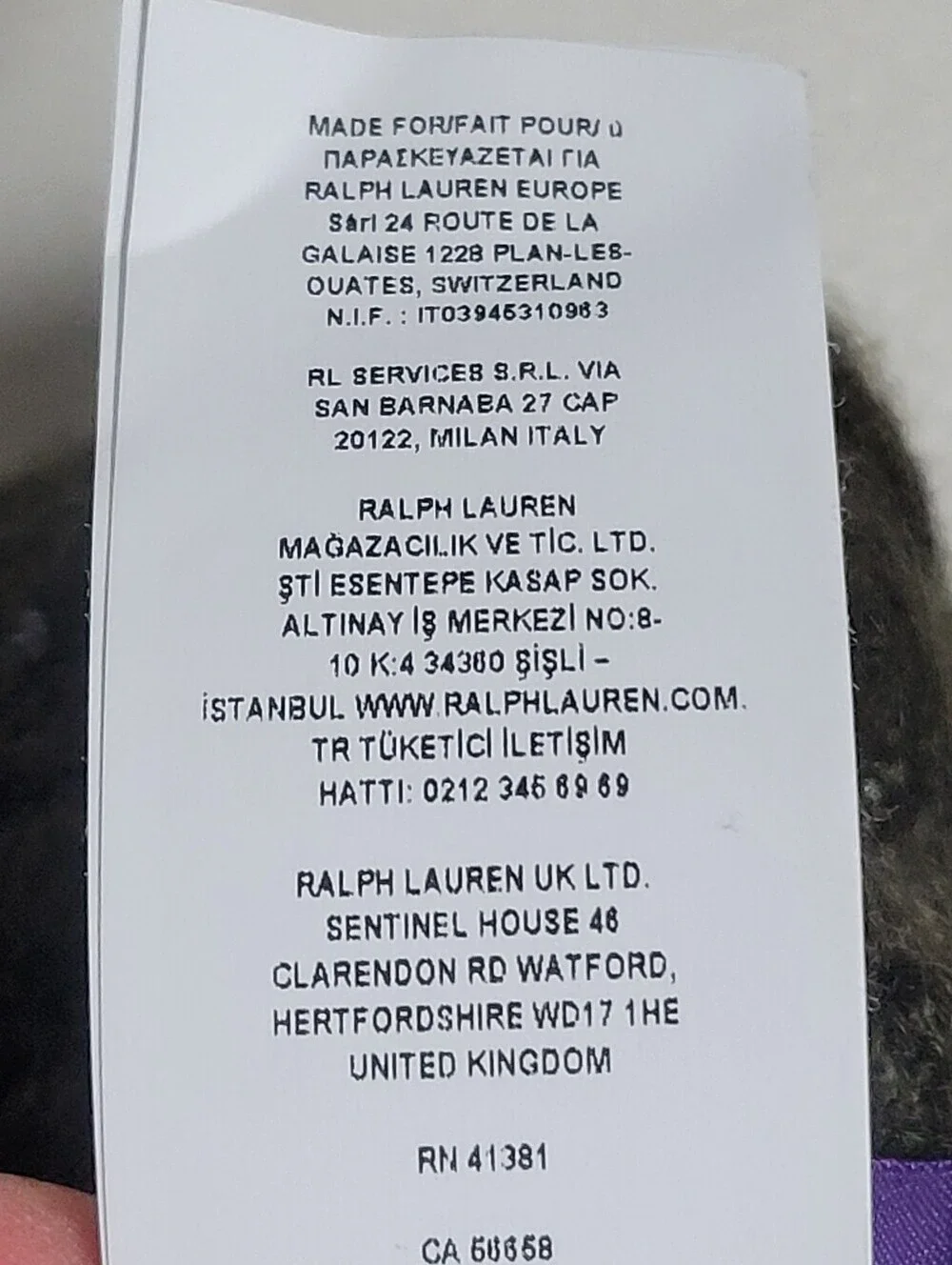 Ralph Lauren NOWT Purple Label Cable-Knit Silk-Cashmere Beanie Hat.
